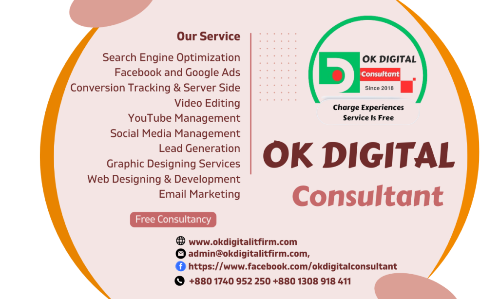 Ok digital Consultant Main Page